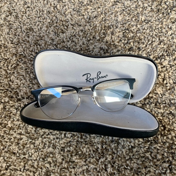 Ray-Ban RB6396 Optics (Black & Silver)